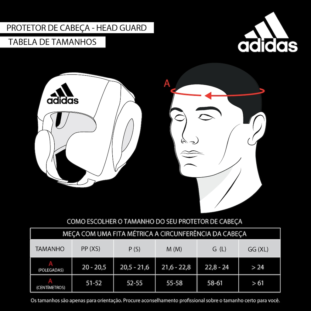 Imagem 2 do produto Protetor de Cabeça Response Semi aberto adidas Adulto
