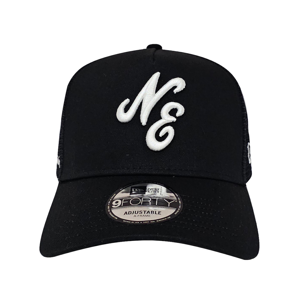 Imagem 2 do produto Boné Unissex New Era 9FORTY A-Frame Trucker Snapback Branded Aba Curva