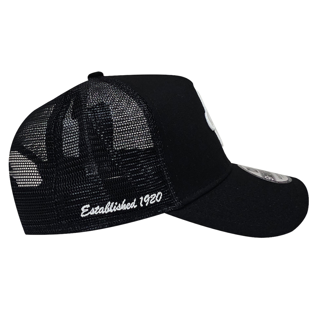 Imagem 4 do produto Boné Unissex New Era 9FORTY A-Frame Trucker Snapback Branded Aba Curva
