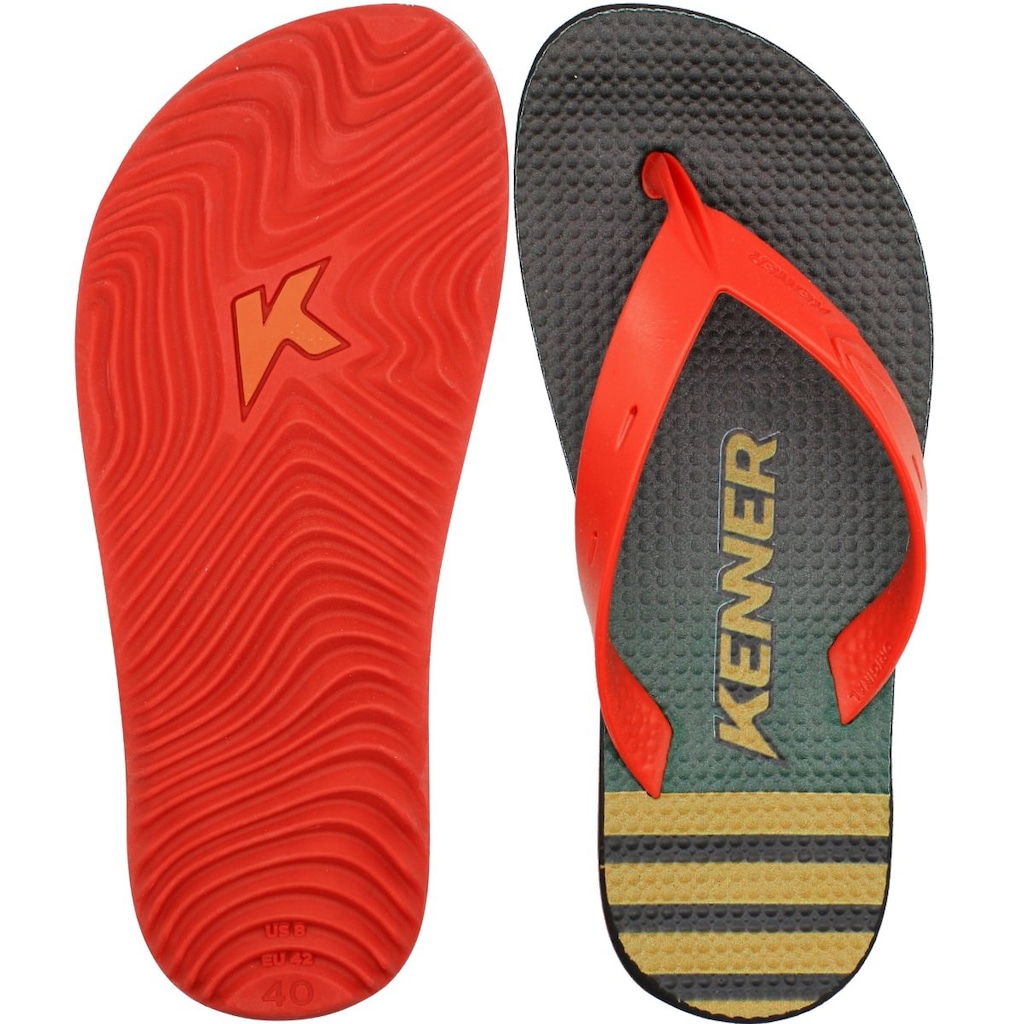 Imagem 3 do produto Chinelo de Dedo Kenner Summer Listras masculino