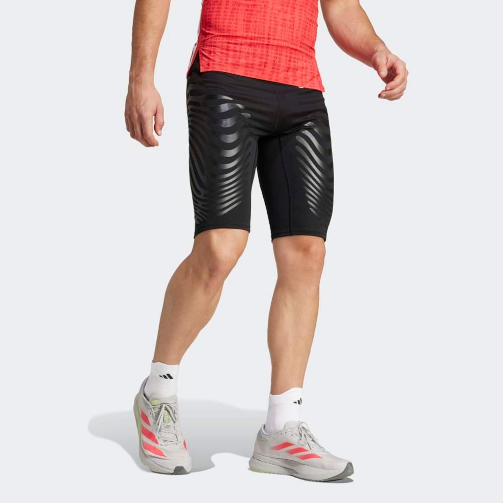 Imagem 4 do produto Calça Legging Curta de Corrida adidas Adizero Control Masculina