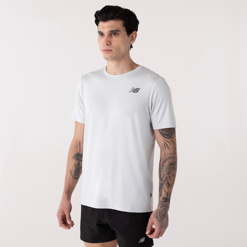 Imagem 2 do produto Camiseta New Balance Active Logo Masculina