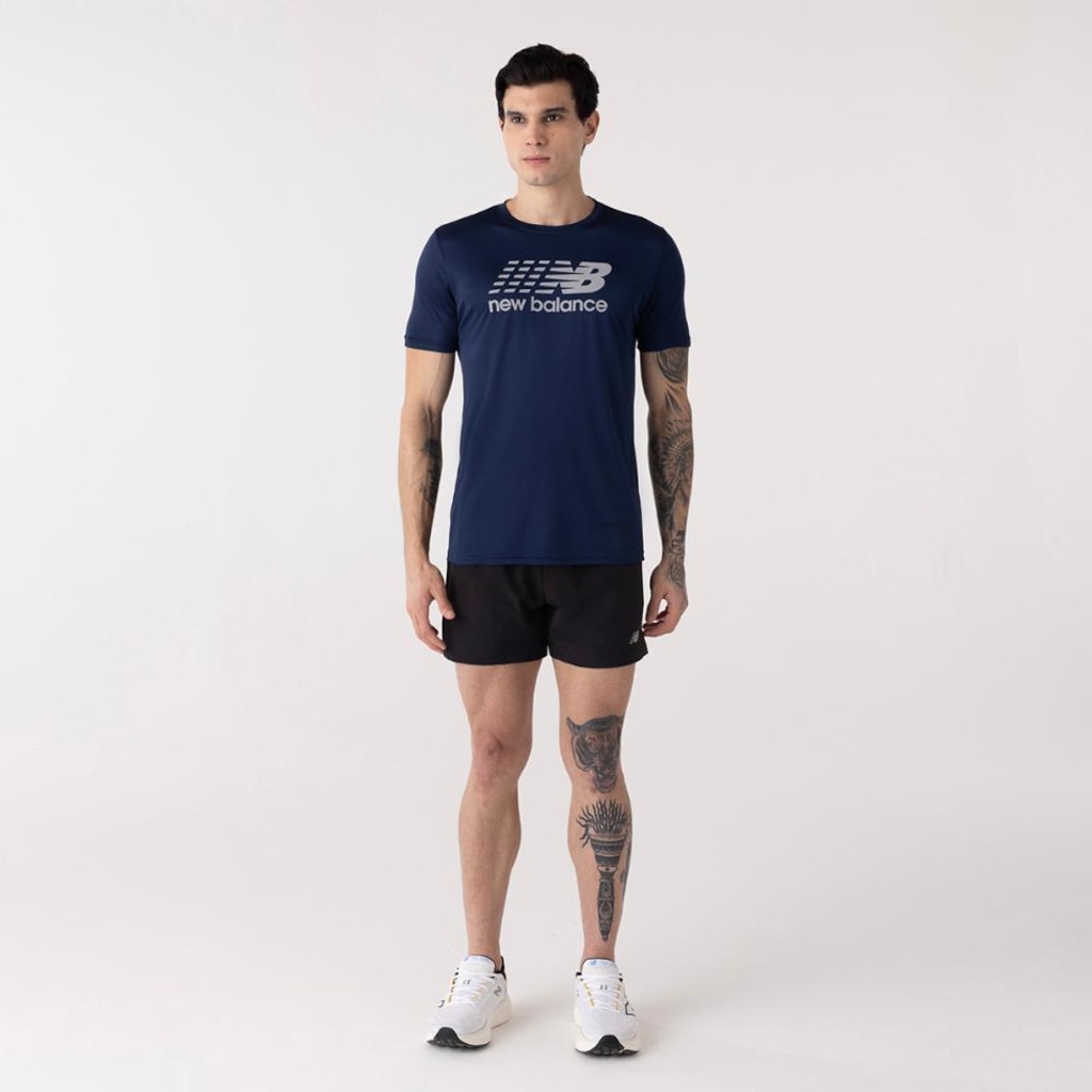 Imagem 5 do produto Camiseta New Balance Multi Color Performance Masculina
