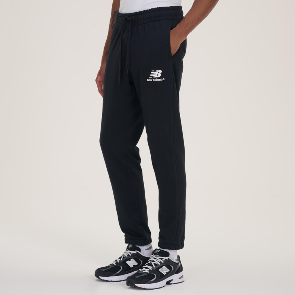 Imagem 2 do produto Calça New Balance Essentials Basic Sem Felpa Masculina