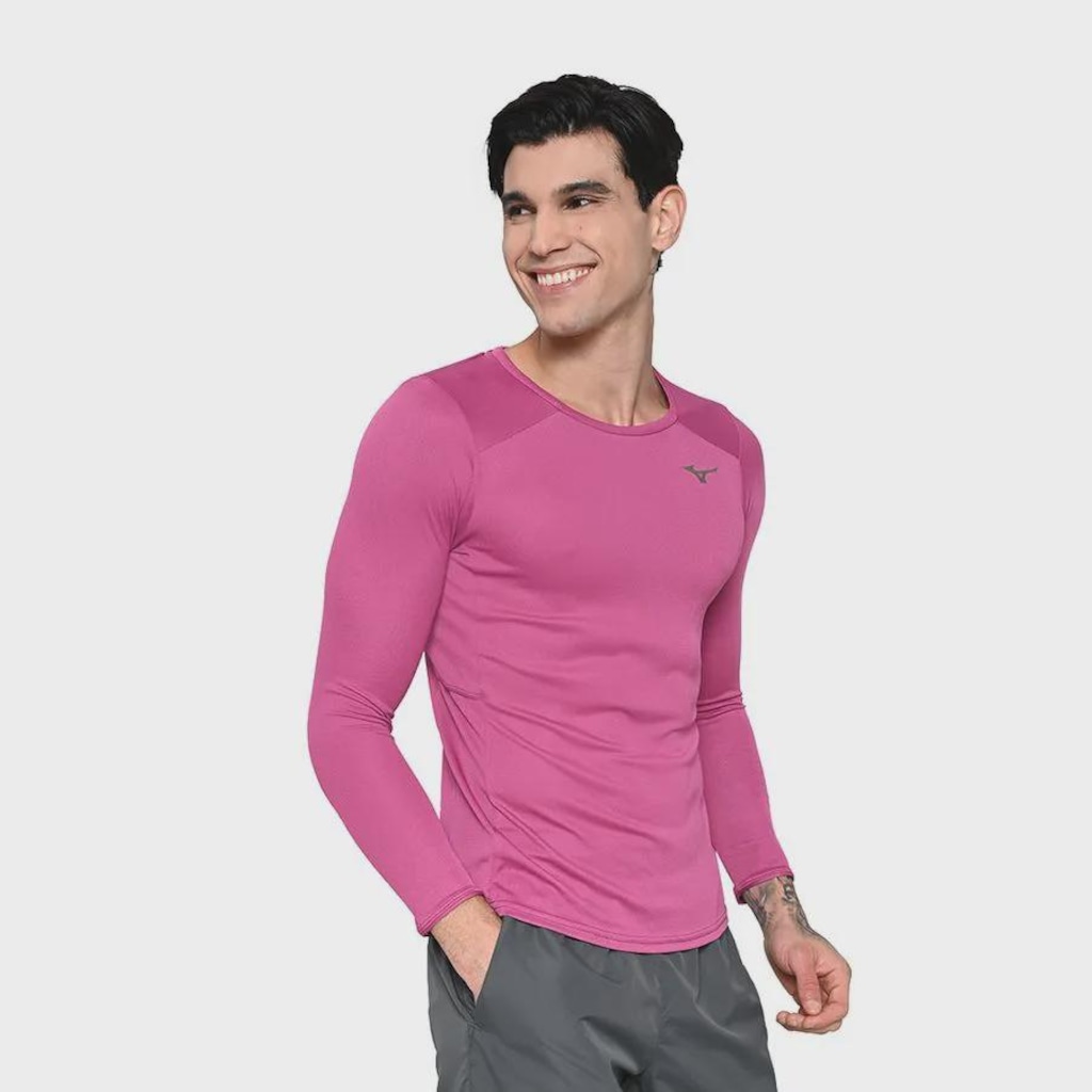Imagem 2 do produto Camiseta de Treino Mizuno Two Loops 8 Masculino