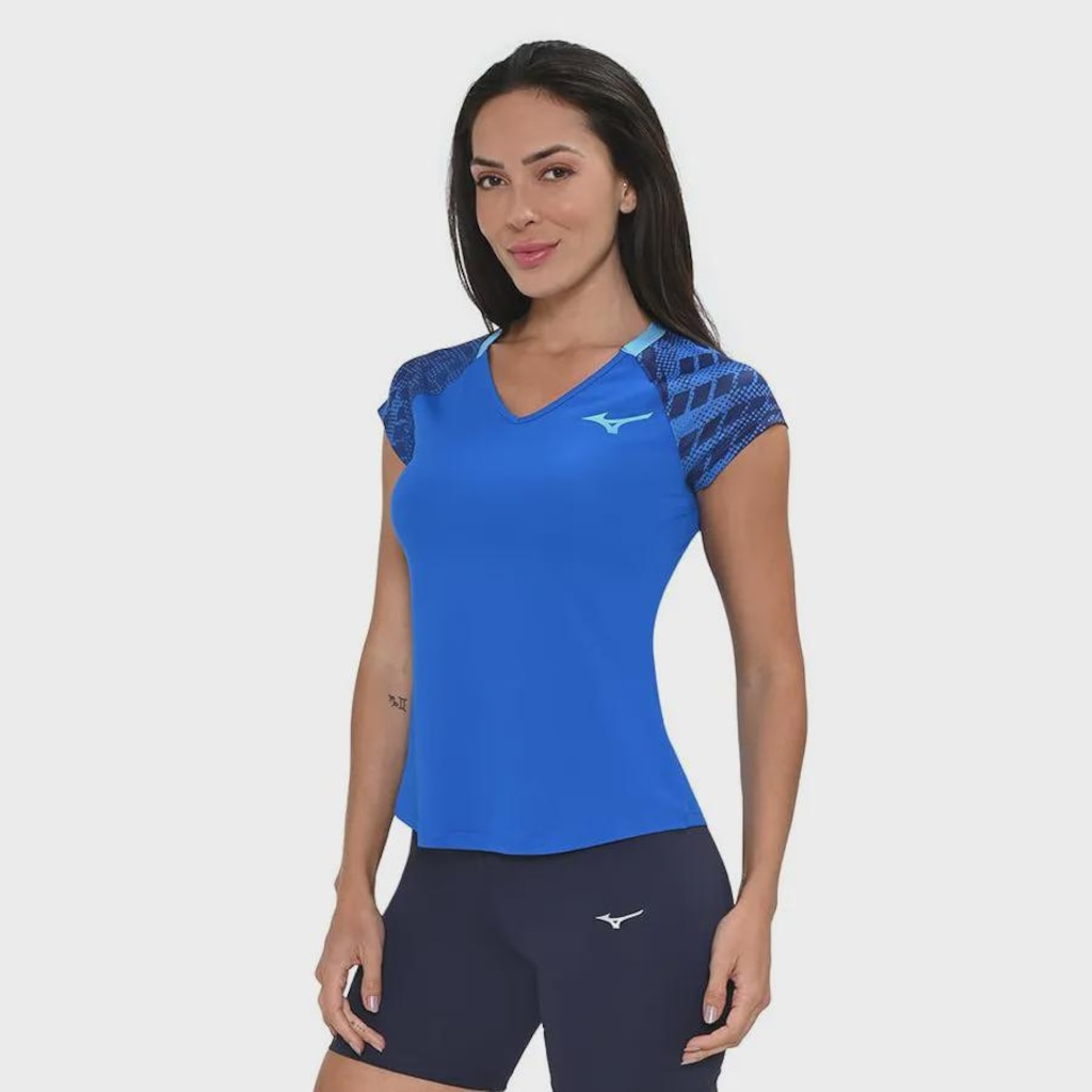 Imagem 2 do produto Camiseta de Tennis Mizuno Mugen Printed Feminino