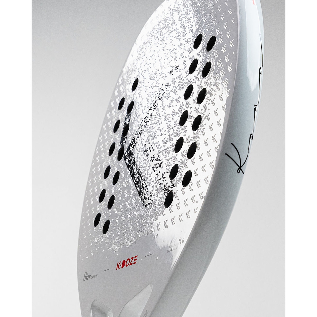 Imagem 2 do produto Raquete Beach Tennis Kona K-Doze Red 12k 2026