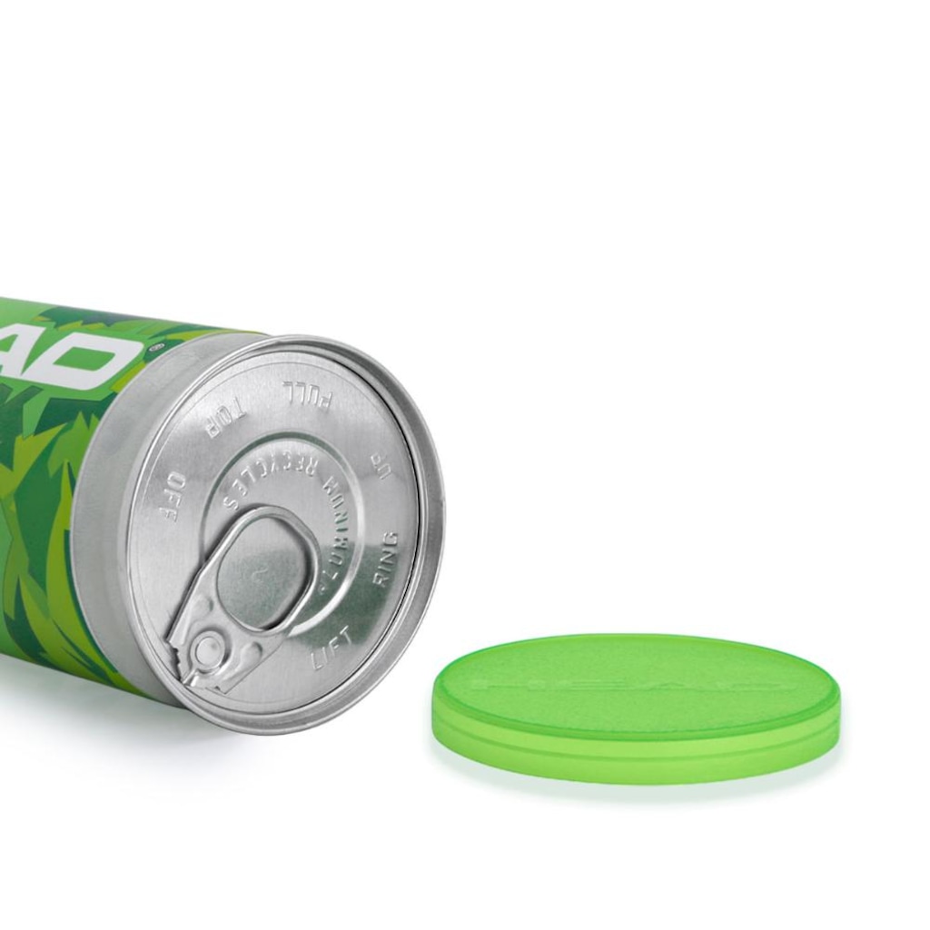 Imagem 3 do produto Bola De Tênis Head Stage 1 Verde - Tubo com 03 Bolas