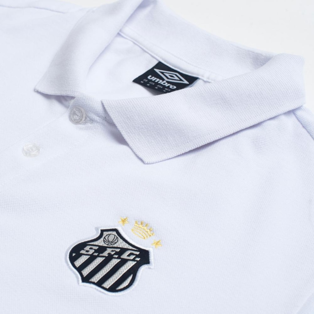 Imagem 3 do produto Camisa Polo do Santos Viagem 26/27 Umbro Masculina