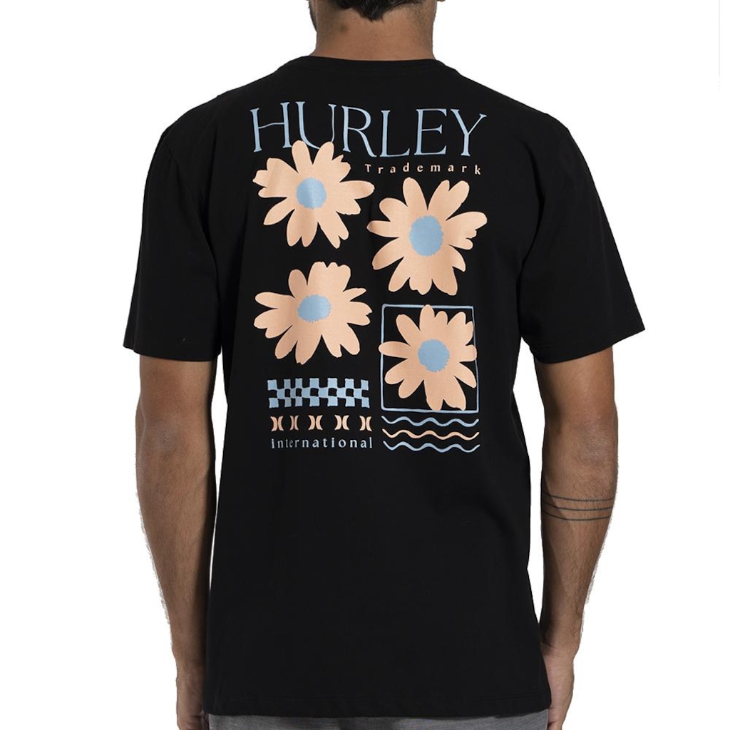Imagem 2 do produto Camiseta Hurley New Flower Masculina