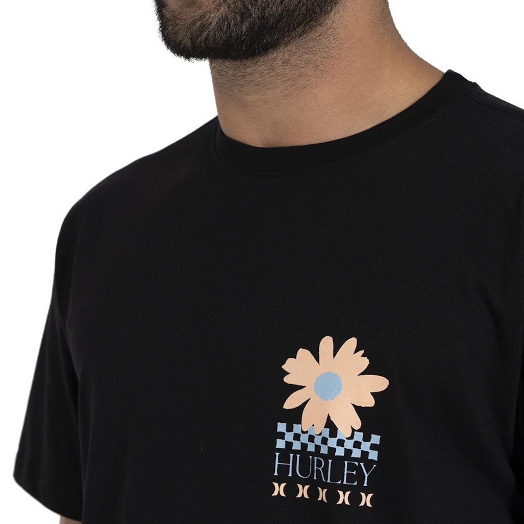 Imagem 3 do produto Camiseta Hurley New Flower Masculina