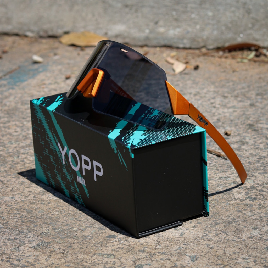 Imagem 5 do produto Óculos de Sol Yopp Performance Uv400 Mask V12 Esportivo