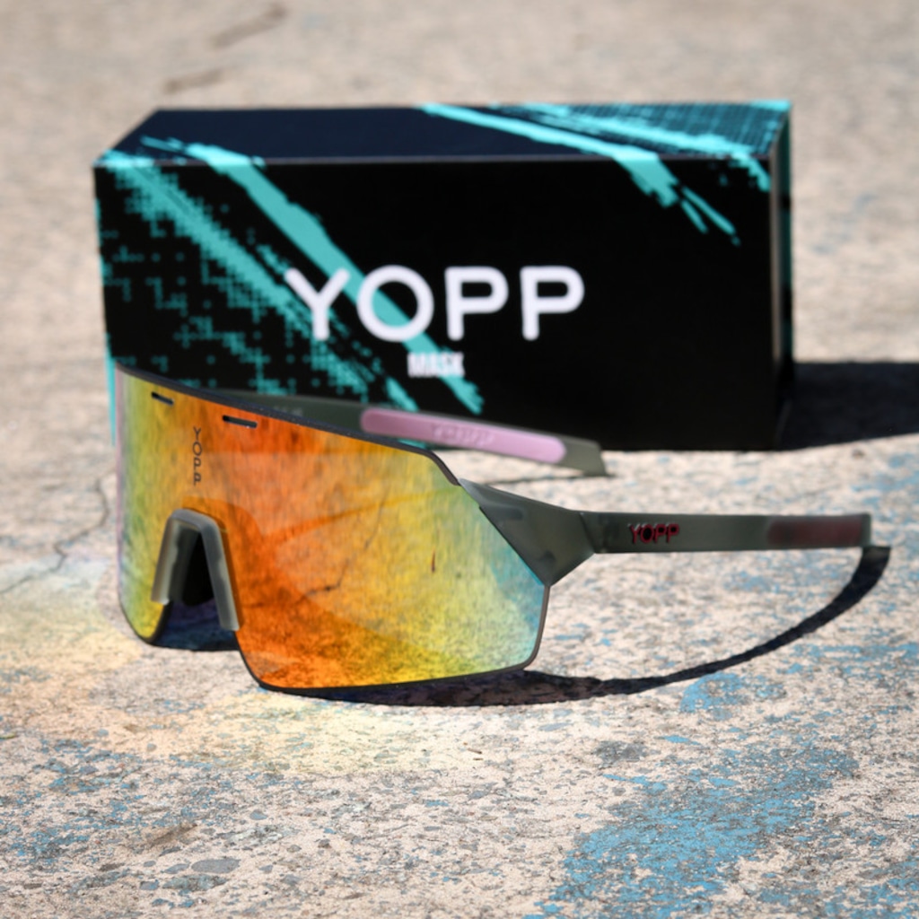 Imagem 4 do produto Óculos de Sol Yopp Performance Uv400 Mask V9 Esportivo