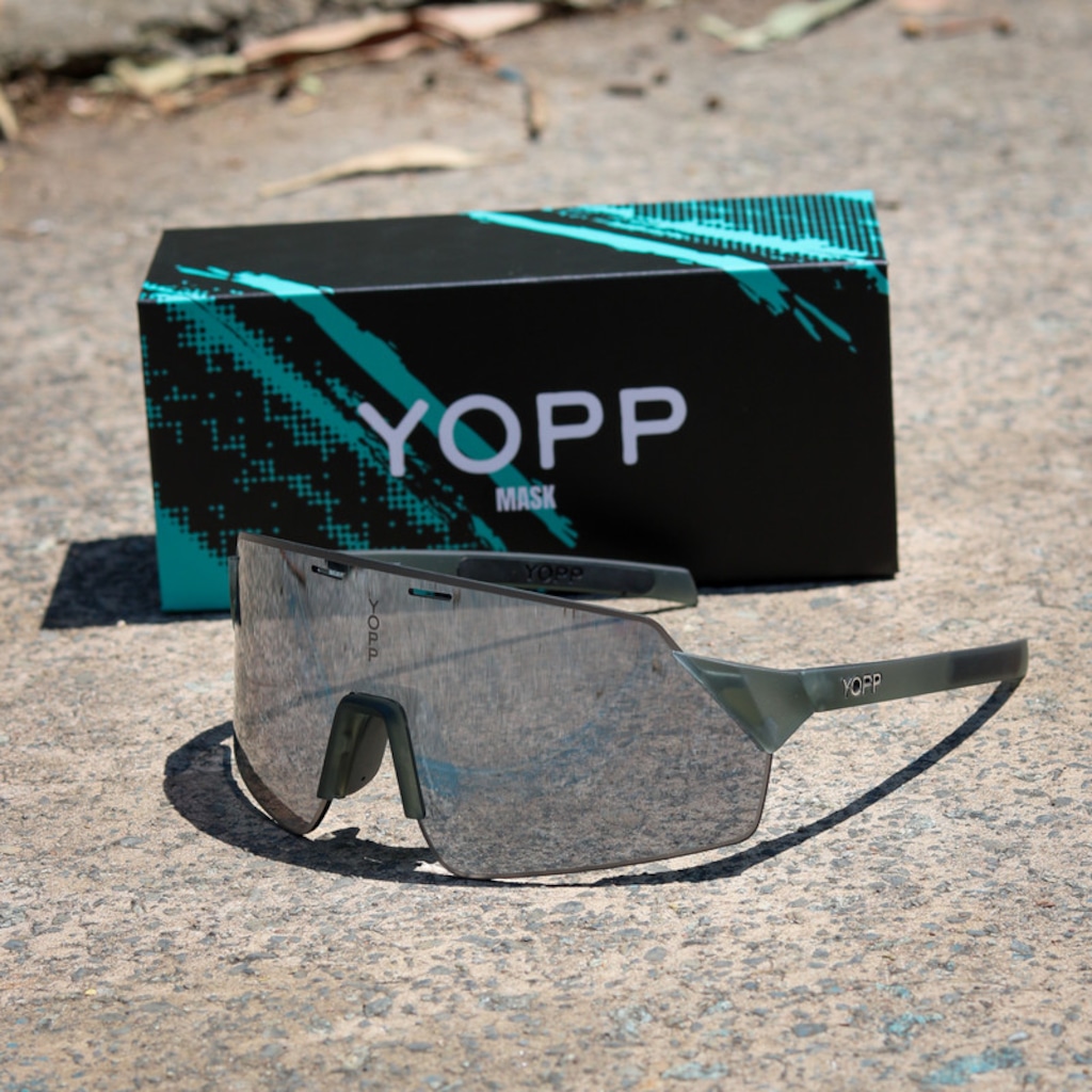 Imagem 3 do produto Óculos de Sol Yopp Performance Uv400 Mask V10 Esportivo