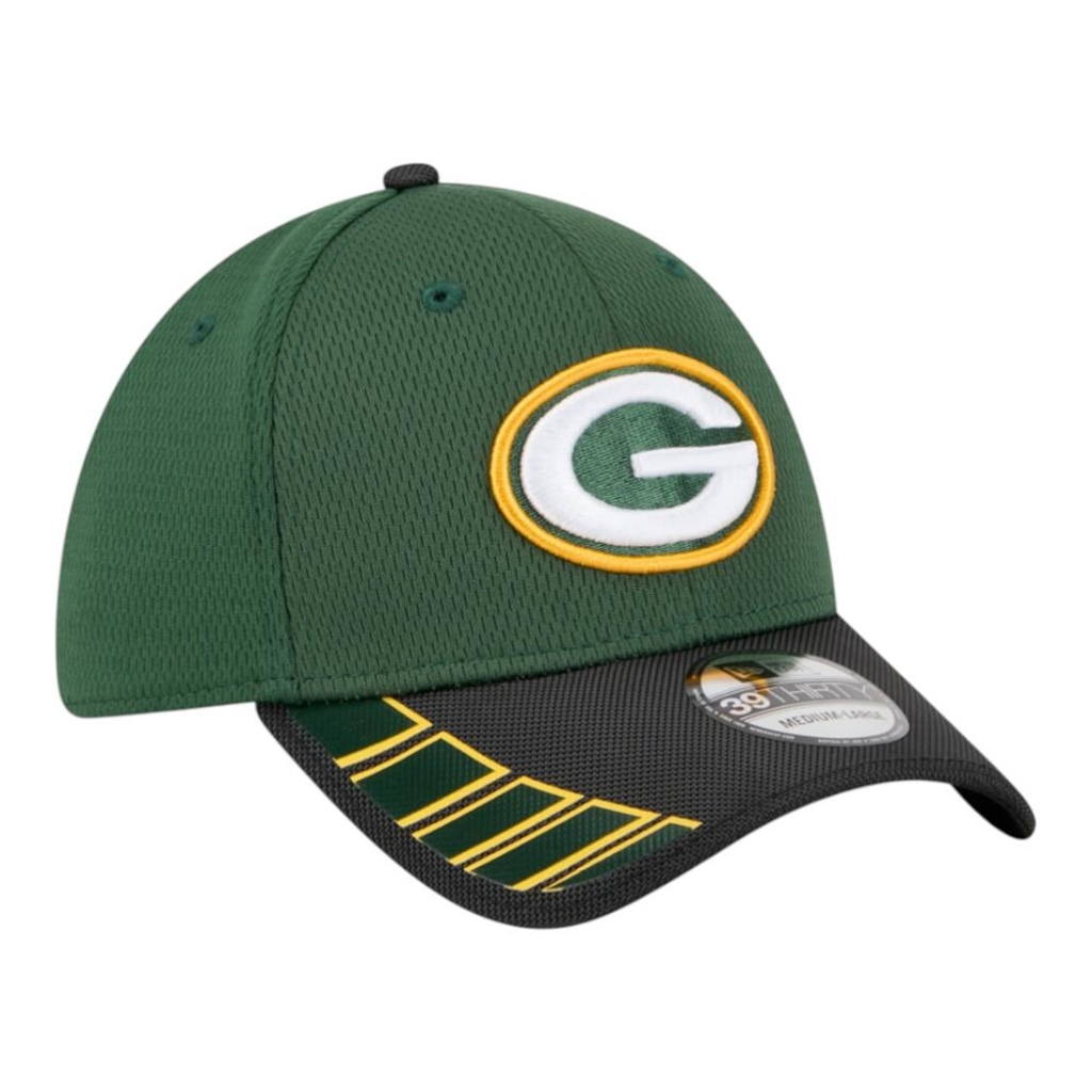 Imagem 2 do produto Boné New Era 3930 Visor Hit Bay Packers Masculino