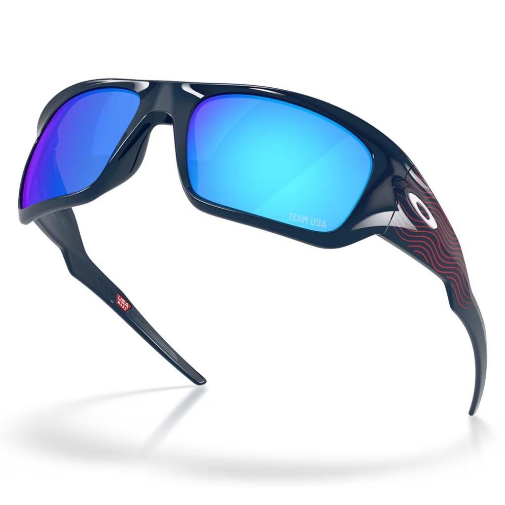 Imagem 4 do produto Óculos de Sol Oakley Masseter Team Usa Abyss Prizm Sapphire