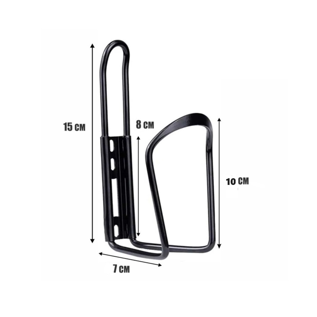 Imagem 3 do produto Kit 2x Suporte caramanhola alumínio porta garrafa bicicleta - Shunfeng