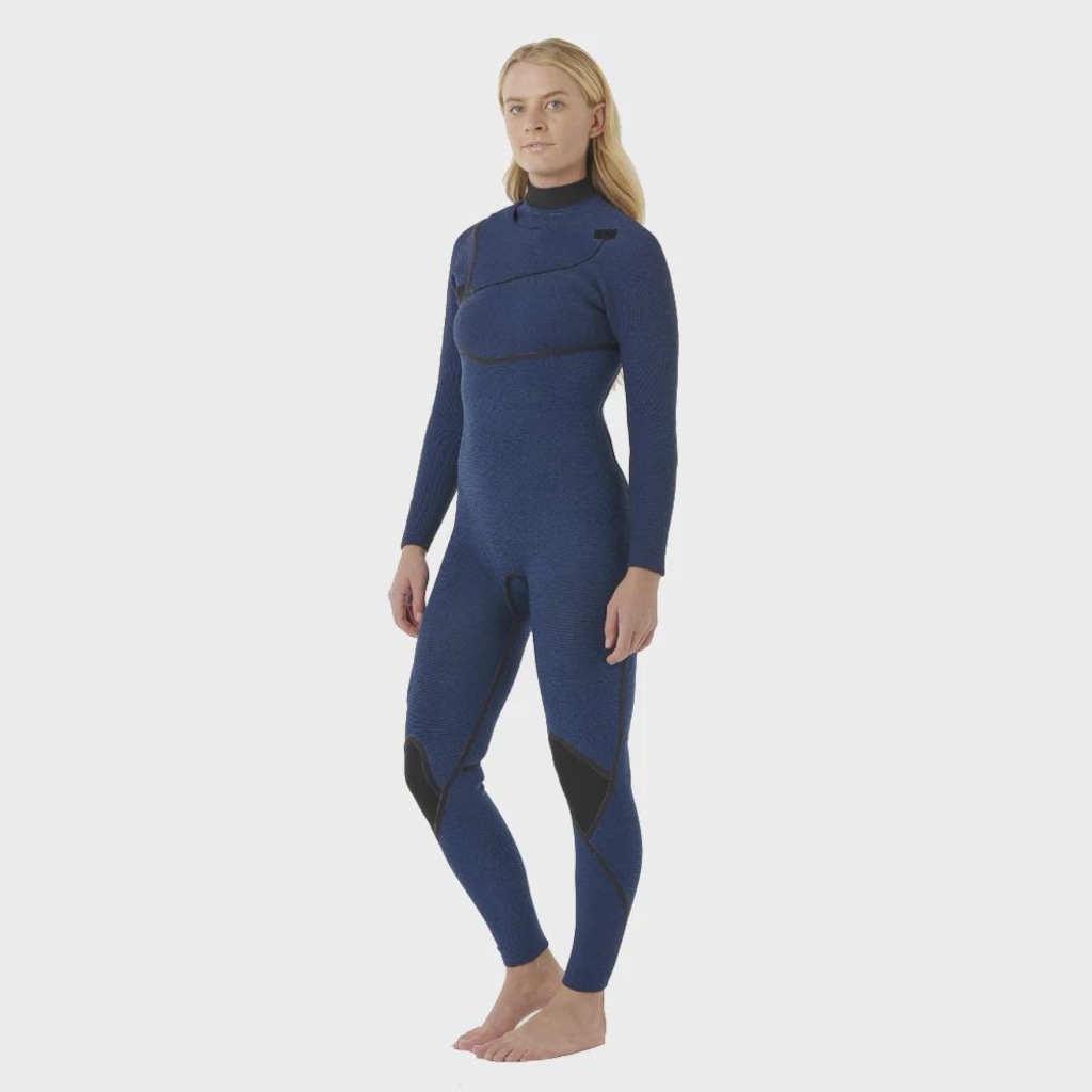 Imagem 4 do produto Long John Rip Curl E-Bomb 3/2mm Chest Zip Charcoal Importado - Feminino