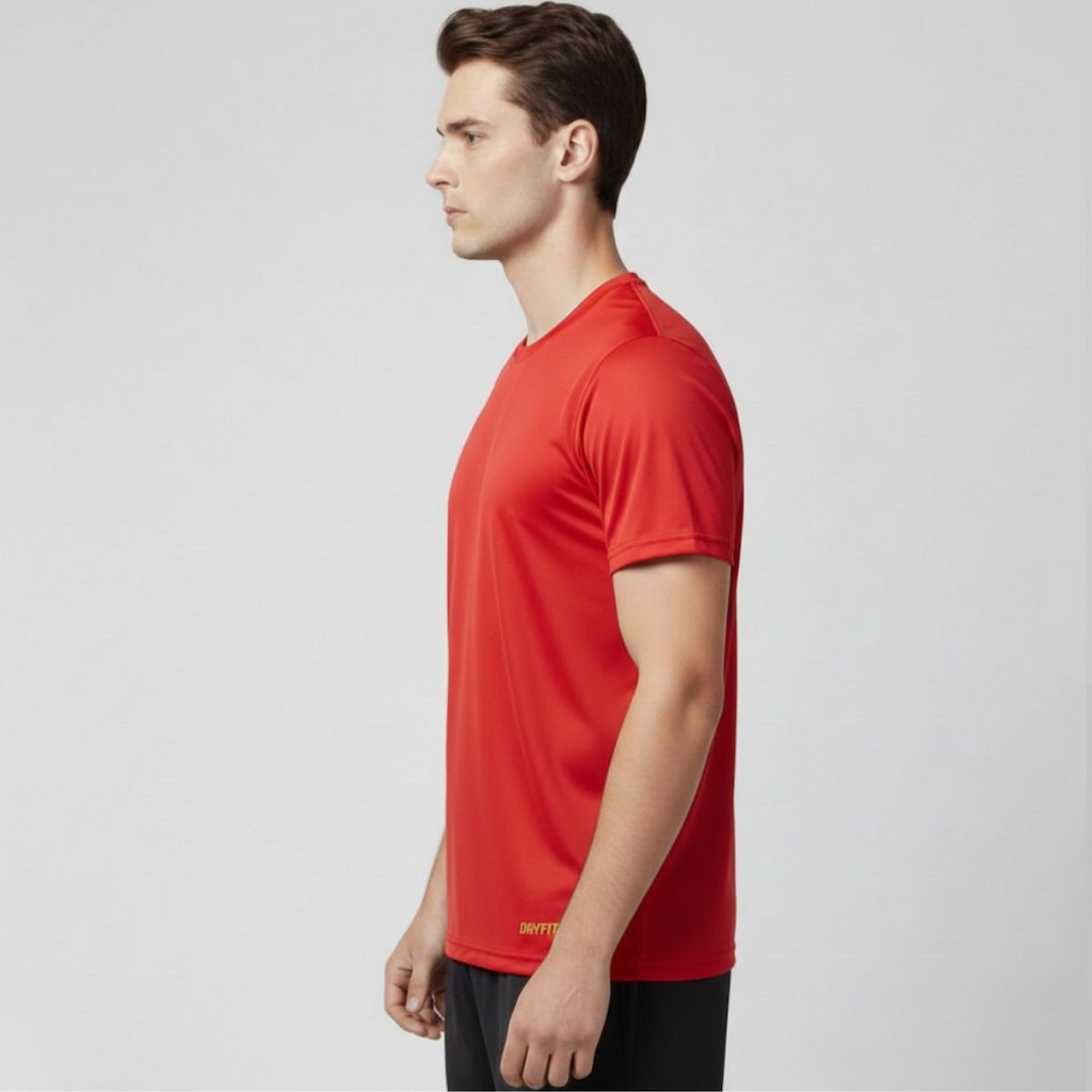 Imagem 2 do produto Camiseta Dry Fit Caban Microfuros Anti Suor Esportiva Masculina