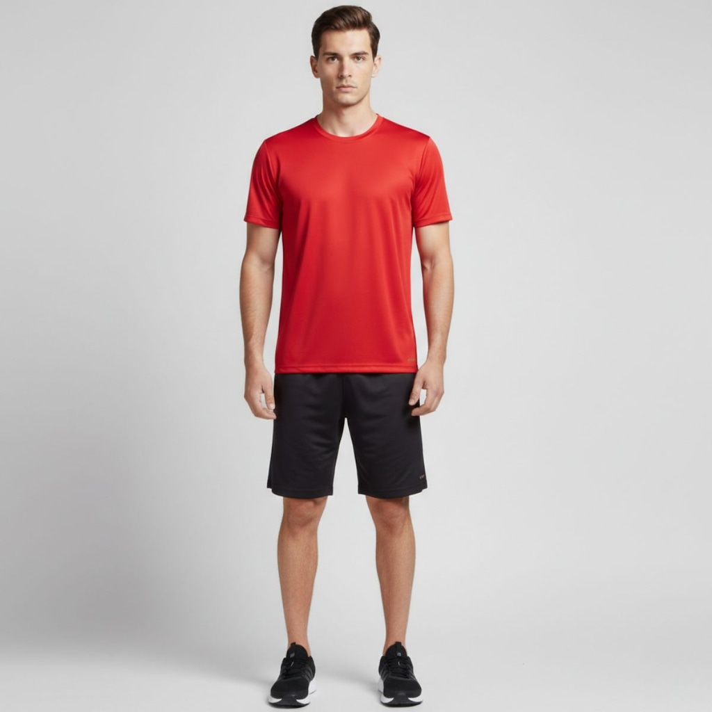 Imagem 5 do produto Camiseta Dry Fit Caban Microfuros Anti Suor Esportiva Masculina