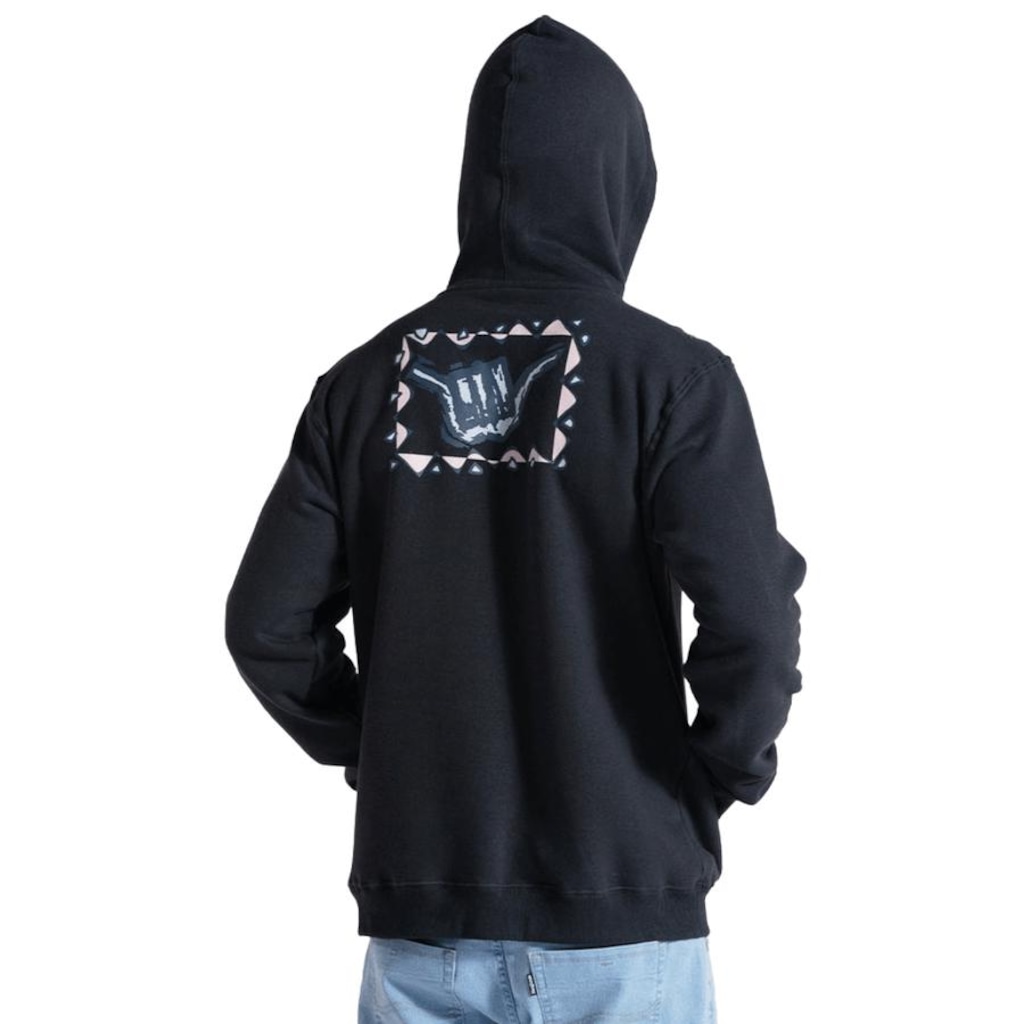 Imagem 2 do produto Blusão Moletom Hang Loose Canguru Wildguys Masculino