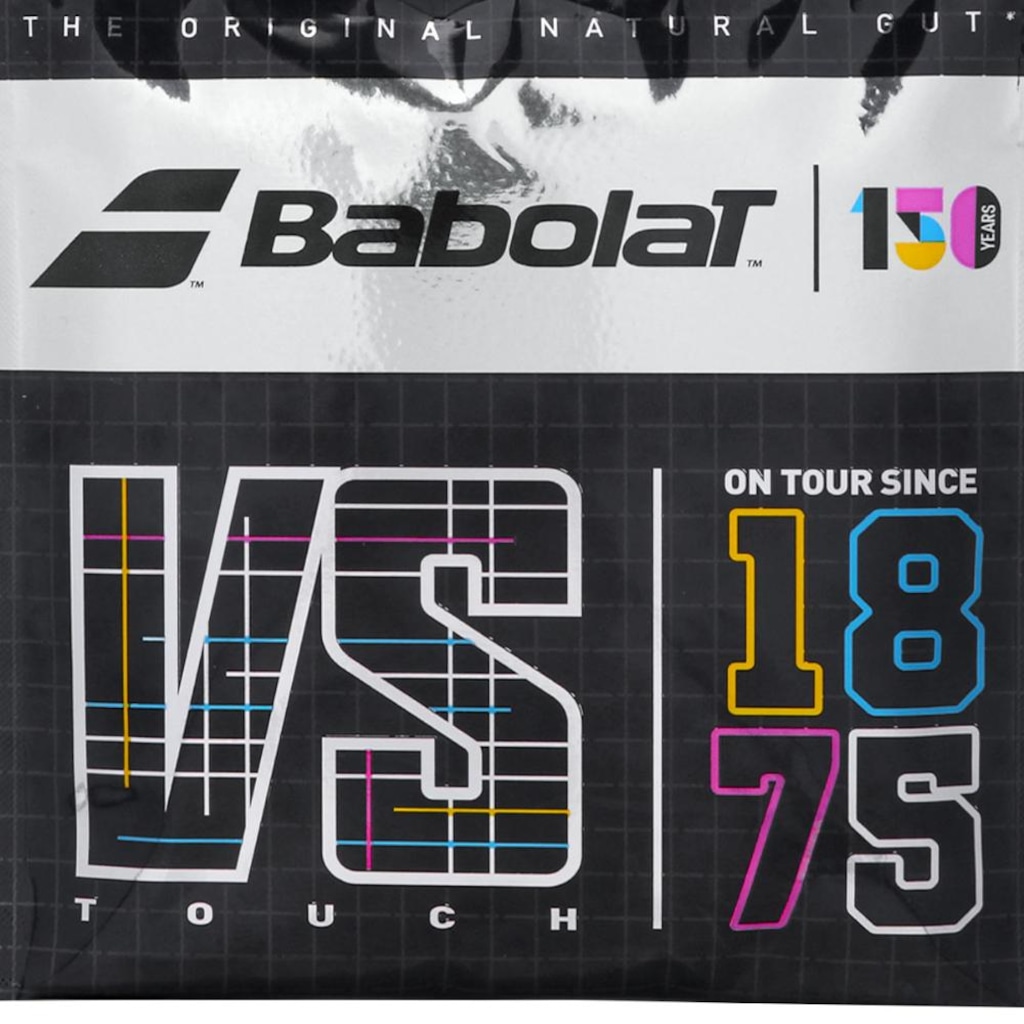 Imagem 2 do produto Corda Babolat Touch VS 16 1.30mm Gut 150 Anos - Set Individual