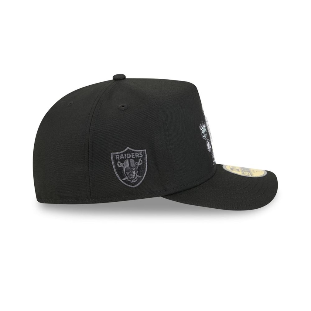 Imagem 3 do produto Boné New Era 59Fifty A-Frame Las Vegas Raiders NFL Masculino