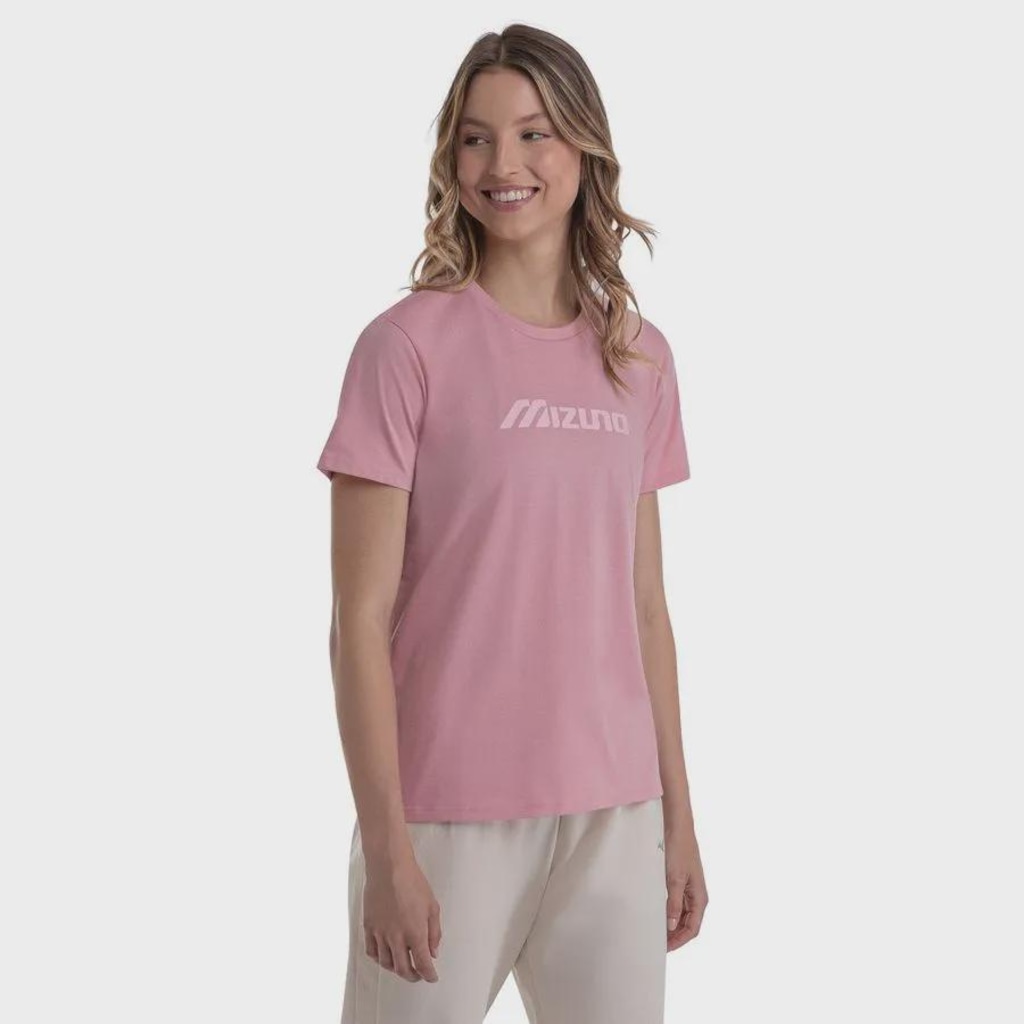 Imagem 2 do produto Camiseta Mizuno Basic Run Bird Feminina