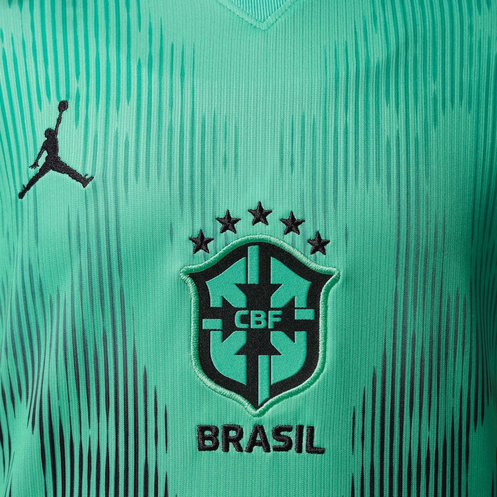 Imagem 5 do produto Camisa de Goleiro Brasil II 26/27 Torcedor Pro Jordan Infantil