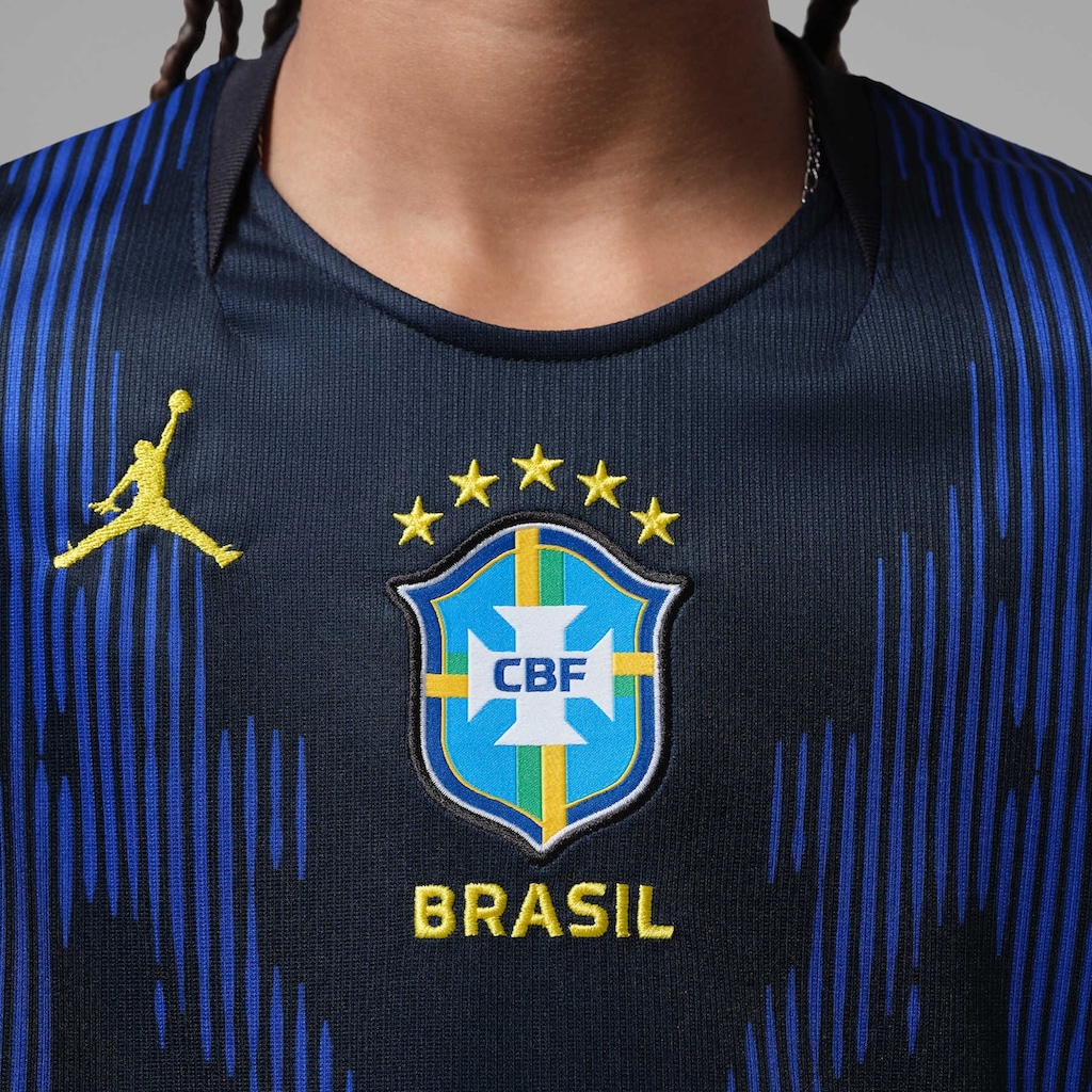 Imagem 4 do produto Camisa do Brasil II 26/27 Torcedor Pro Jordan Infantil