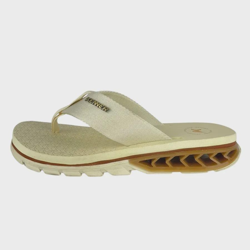 Imagem 4 do produto Chinelo Rakka Nylon Baunilha Crepe Canela - KENNER - Masculino