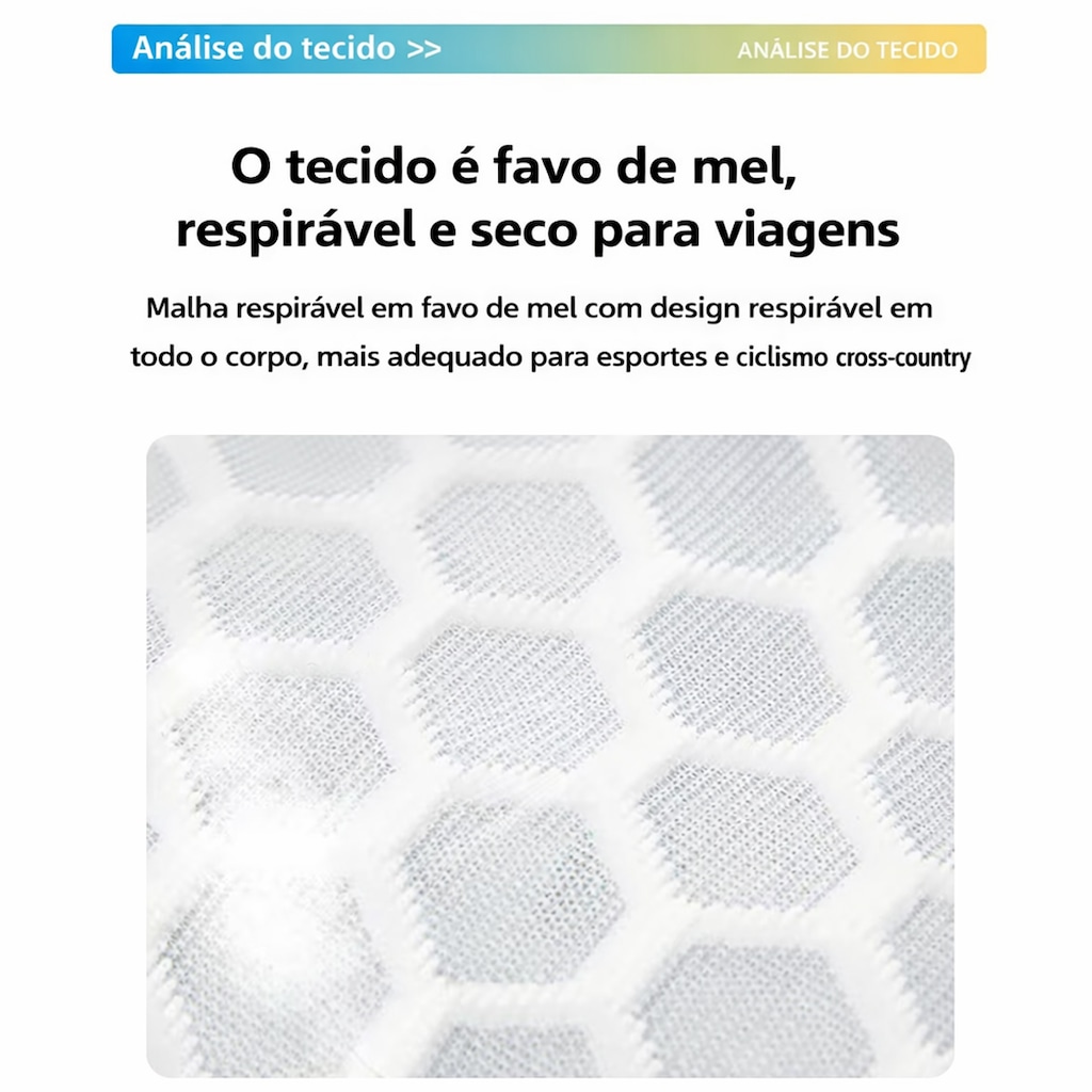 Imagem 5 do produto Coletes Esportivos Gold Sports de Outdoor Reflexivo II com Bolsos para Equipamentos