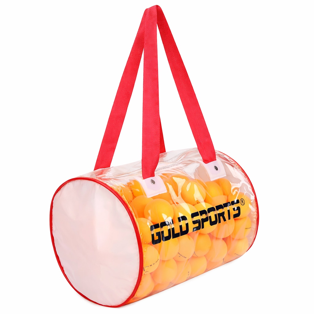 Imagem 4 do produto Sacola Bolas Gold Sports Para Tênis de Mesa 40mm Celulose 1 Estrela Com 100 Unidades