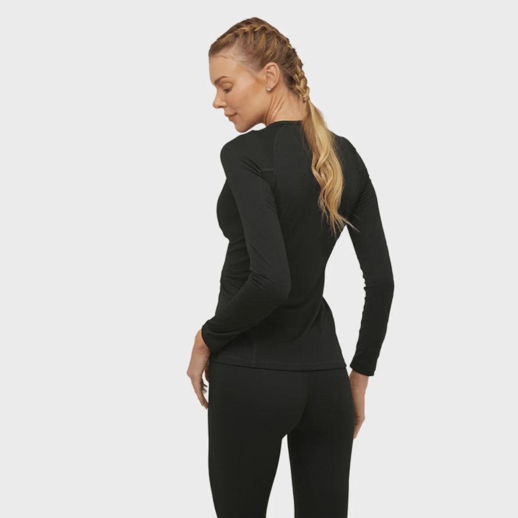 Imagem 2 do produto Camiseta Segunda Pele The North Face Light Crew TNF Manga Longa Feminina