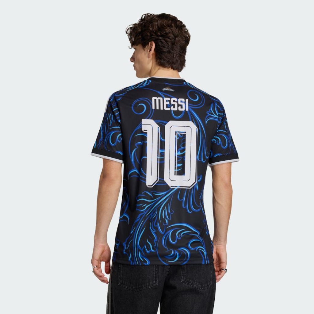 Imagem 4 do produto Camisa Seleção Argentina II Messi 26/27 adidas Torcedor Masculina