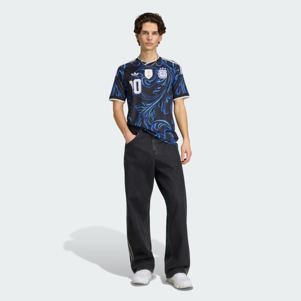 Imagem 5 do produto Camisa Seleção Argentina II Messi 26/27 adidas Torcedor Masculina