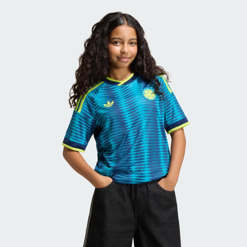 Imagem 3 do produto Camisa Seleção da Colômbia II 26/27 adidas Infantil