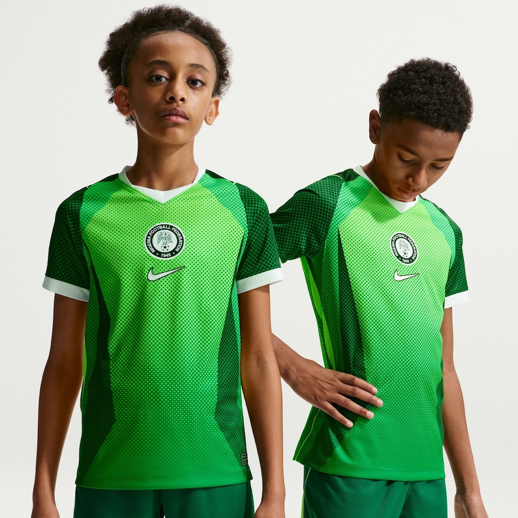 Imagem 1 do produto Camisa Nigéria I 26/27 Torcedor Pro Nike Infantil