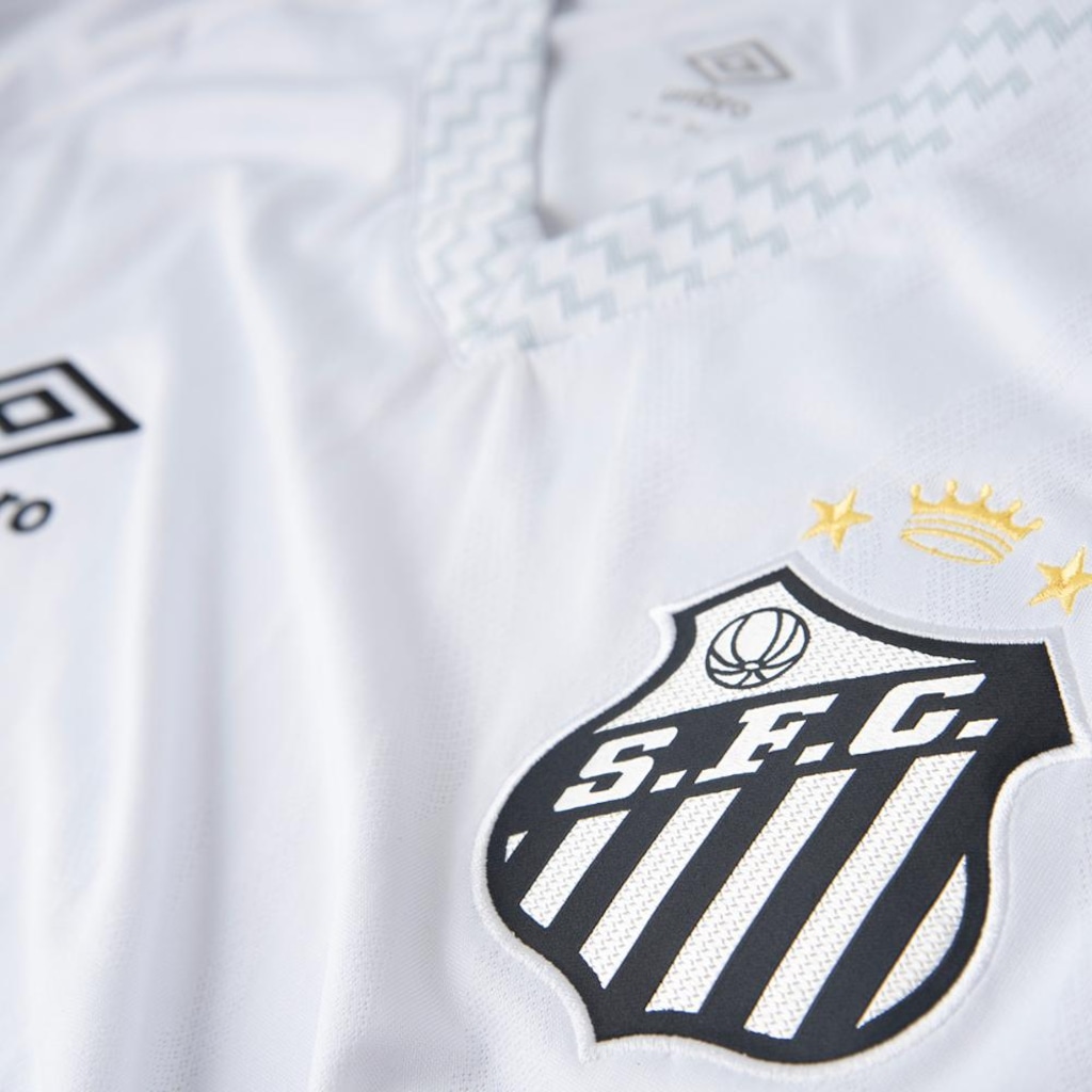 Imagem 4 do produto Camisa do Santos Of.1 25/26 Torcedor Umbro Masculina