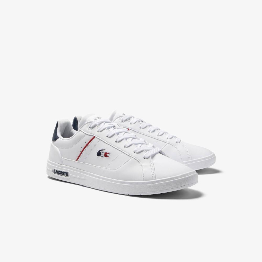 Imagem 2 do produto Tênis Lacoste Europa Pro em couro com detalhe no calcanhar Masculino