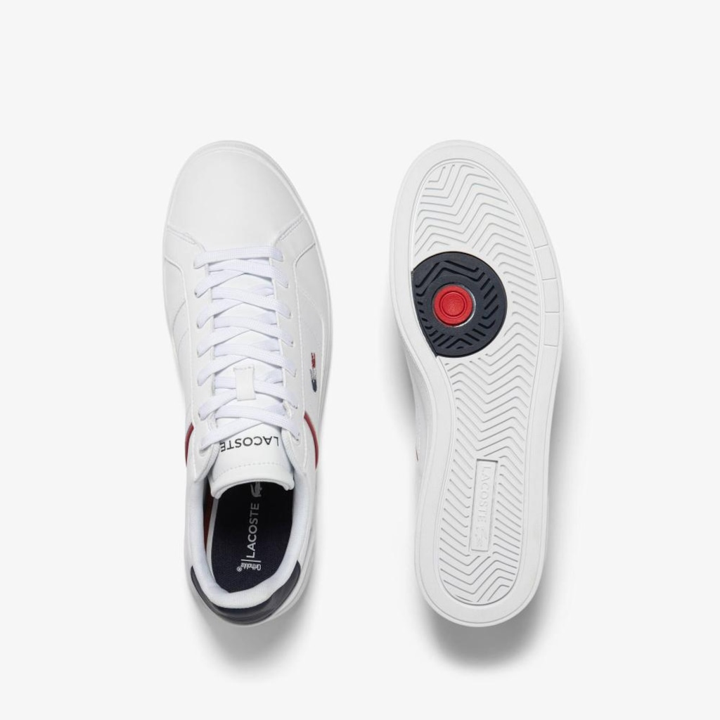 Imagem 4 do produto Tênis Lacoste Europa Pro em couro com detalhe no calcanhar Masculino