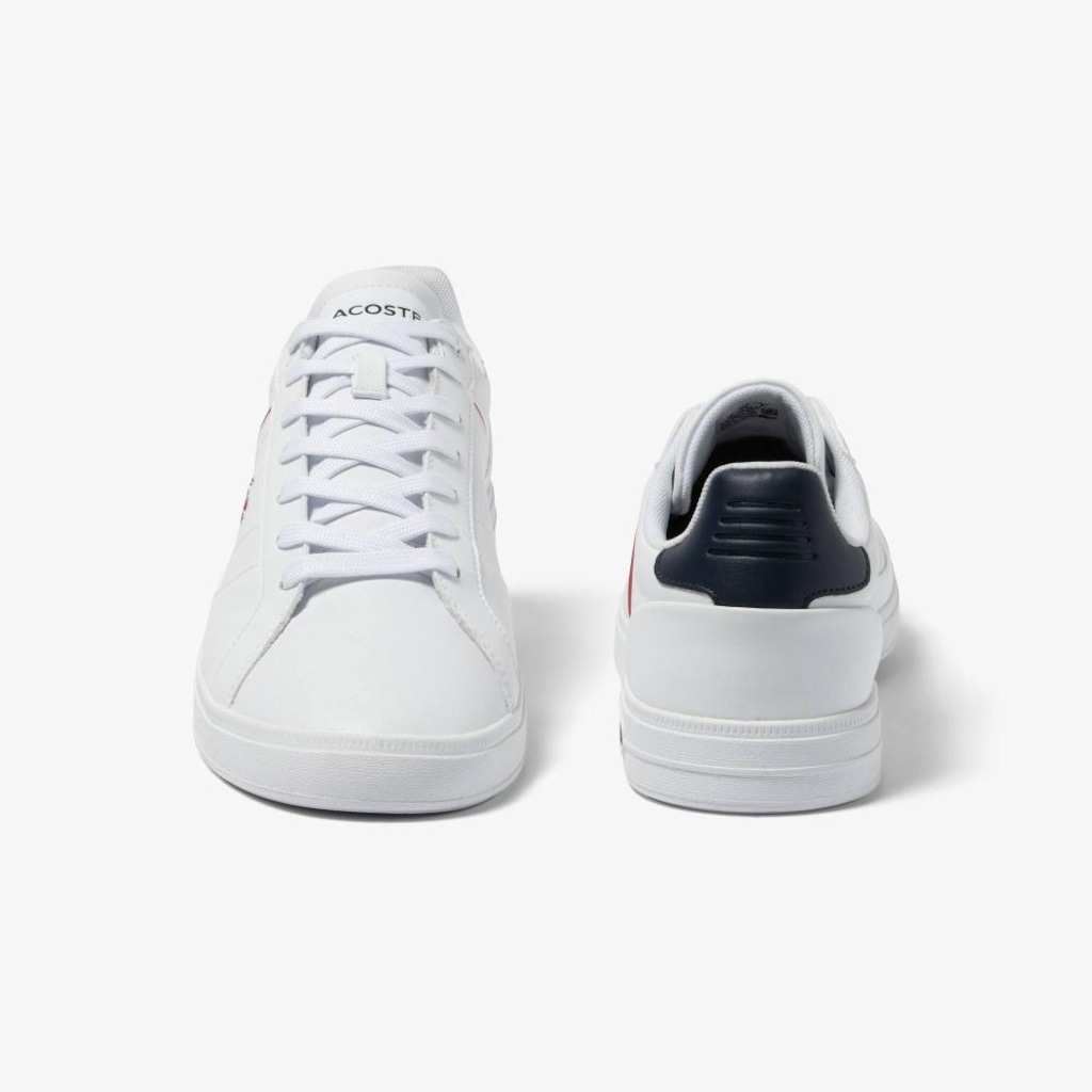 Imagem 5 do produto Tênis Lacoste Europa Pro em couro com detalhe no calcanhar Masculino