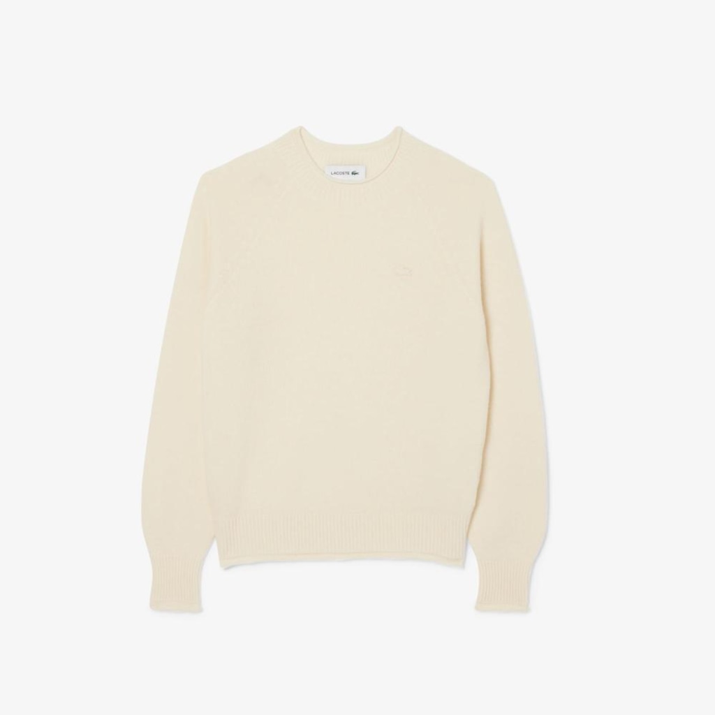 Imagem 4 do produto Suéter de Lã Cardada de Malha 3D Lacoste Feminino