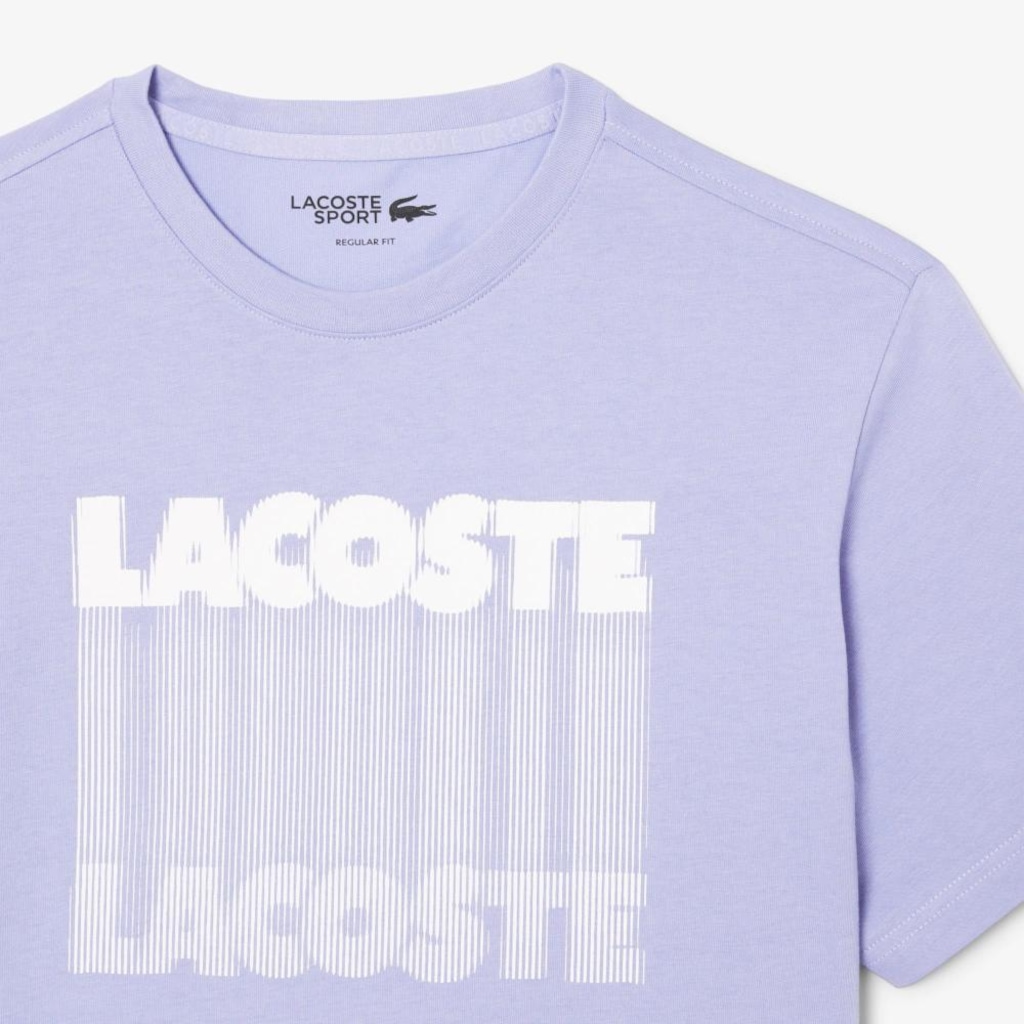 Imagem 2 do produto Camiseta Ultra-Dry Estampa Esportiva Lacoste Masculina