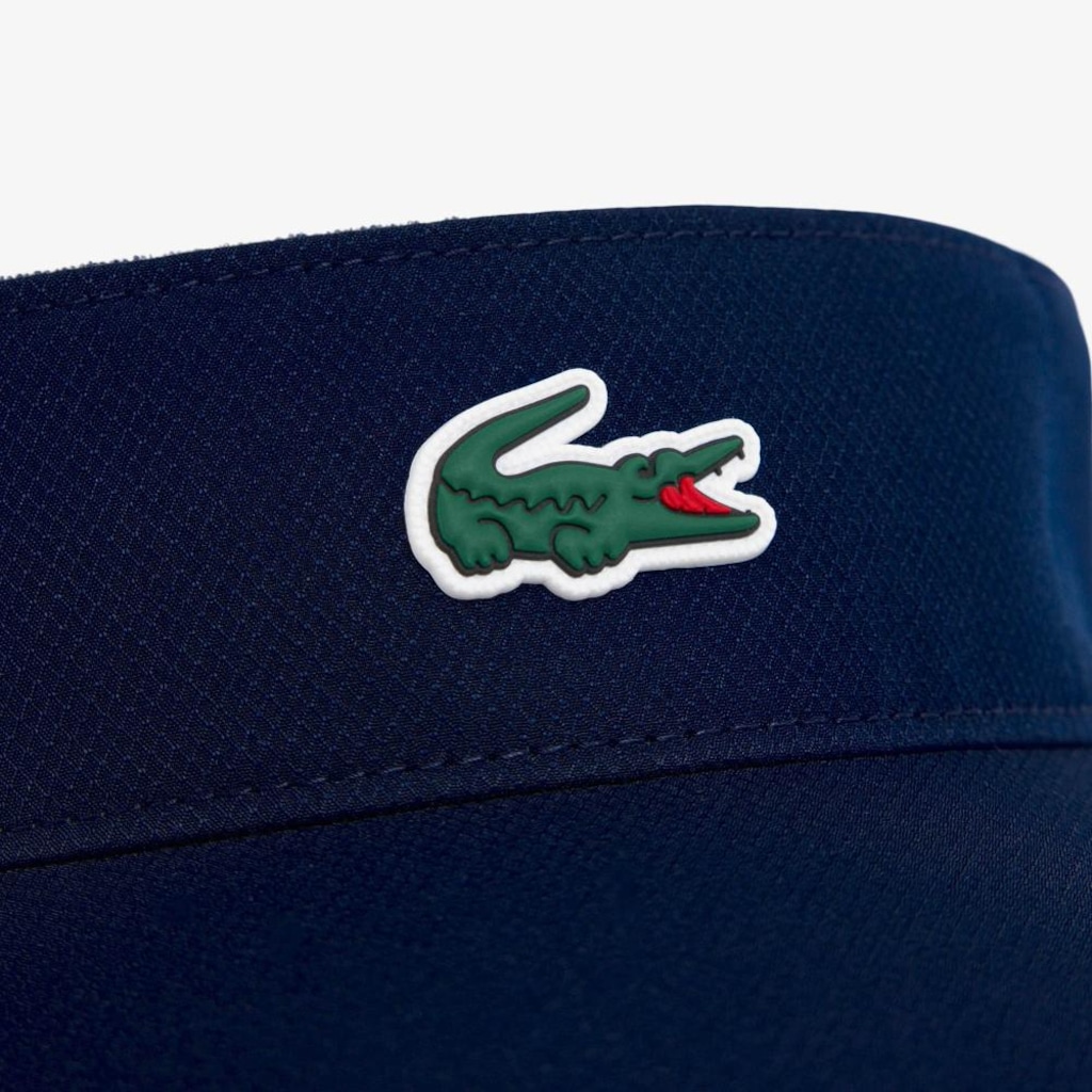 Imagem 2 do produto Viseira esportiva em tafetá com losangos Lacoste Unissex