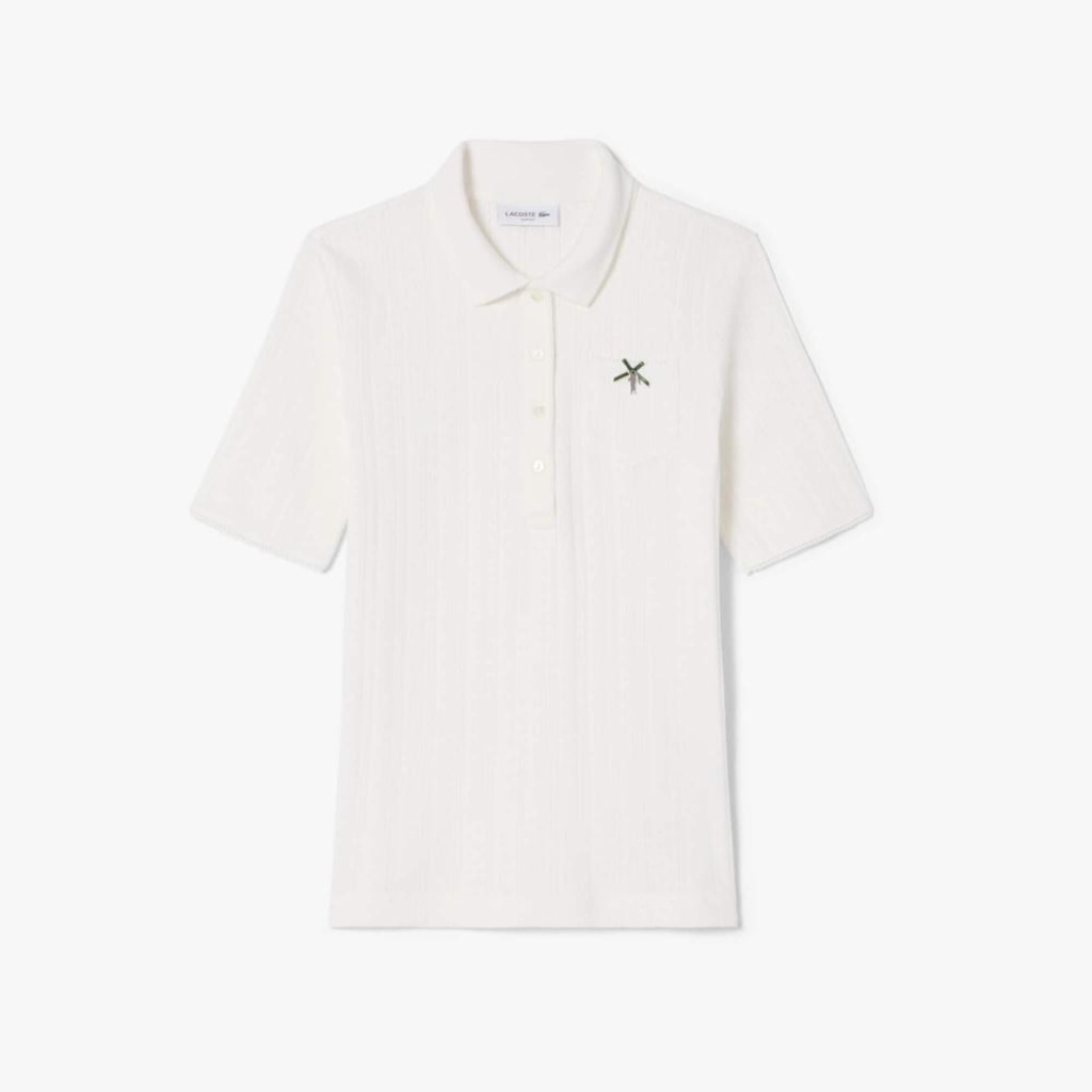 Imagem 4 do produto Camiseta Polo Pointelle L.12.D com marca slim fit Feminina