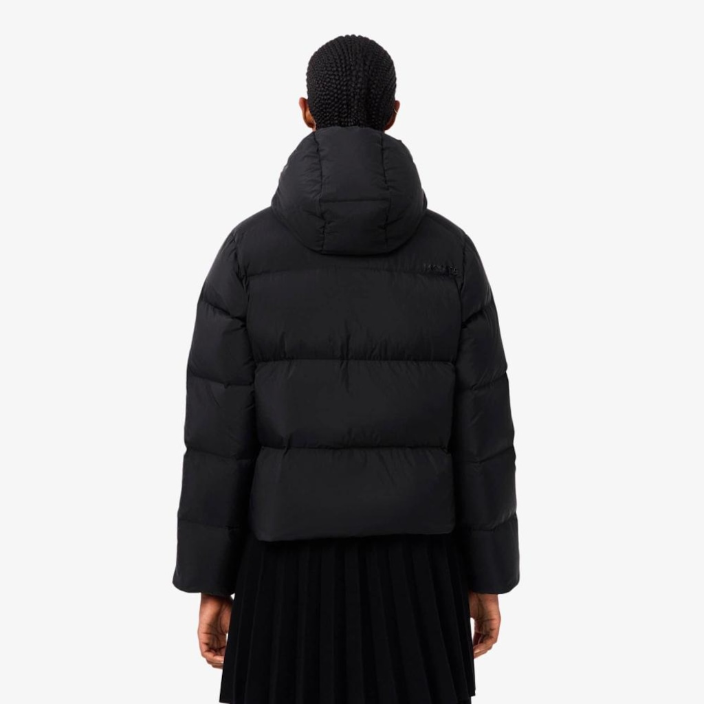 Imagem 3 do produto Jaqueta Puffer com Capuz com Caimento Relaxado Lacoste Feminina