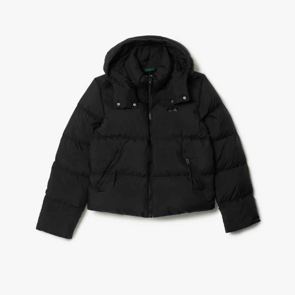 Imagem 4 do produto Jaqueta Puffer com Capuz com Caimento Relaxado Lacoste Feminina