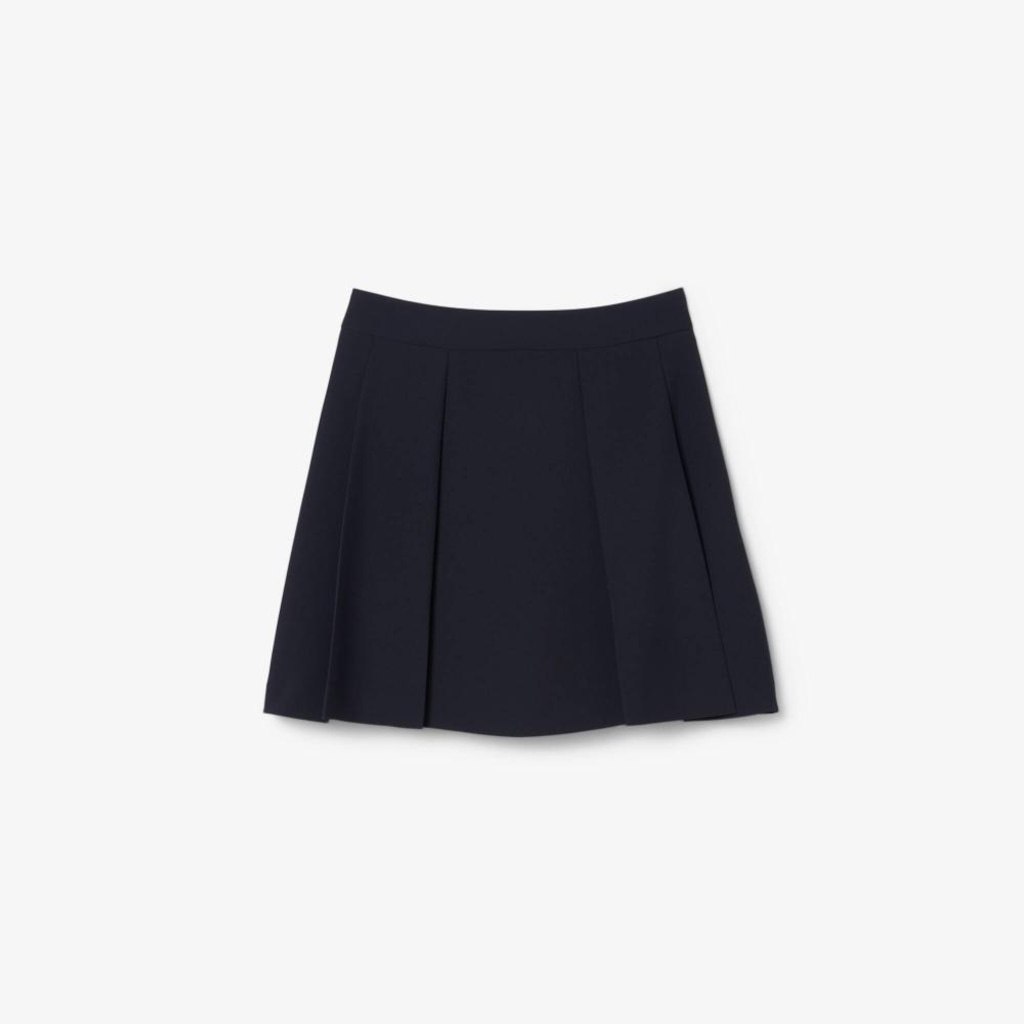 Imagem 3 do produto Saia Curta Plissada em Tecido Fluido Lacoste Feminina