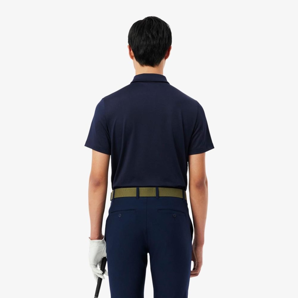 Imagem 2 do produto Camiseta Polo Golf Ultra Dry Stretch com Colour-Block Lacoste Masculina